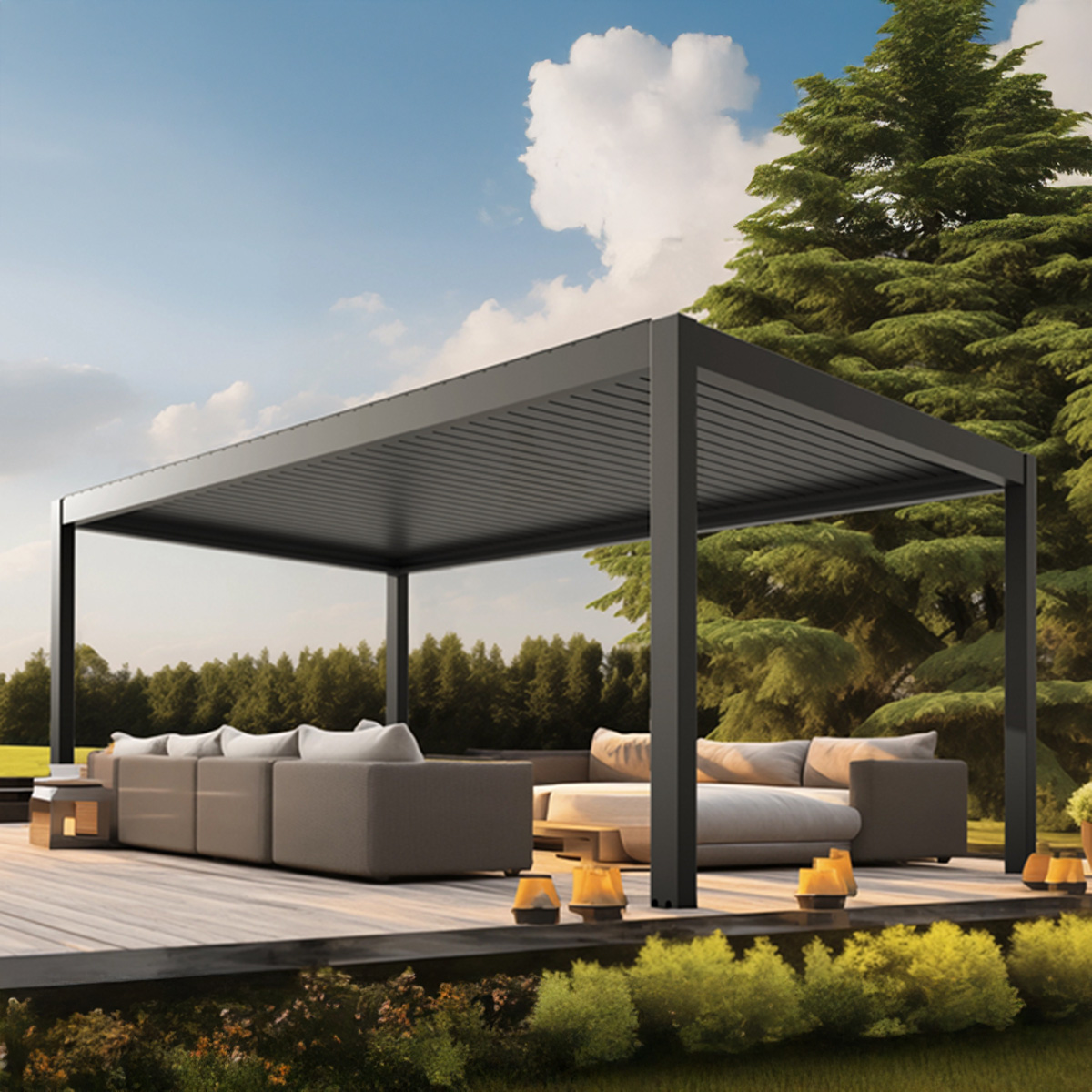 Pergola bioclimatique MotionFlex 600 4